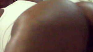 hot maid fucks oga without mercy with squirting handjob and doggystyle slaps..