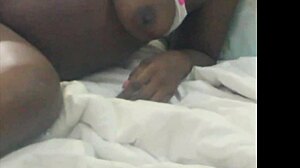 hot maid fucks oga without mercy with squirting handjob and doggystyle slaps..