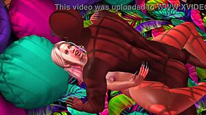 Fun in the Sun with Big Tits and Interracial Action