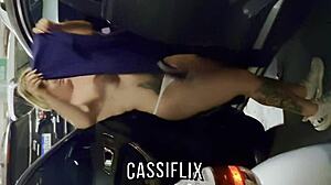 The stepson says, i'm home, and meets the new stepmom, then fucks her in the shared bed at midnight