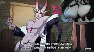 Wow, cursed prince in Derpixon 2D hentai with femdom demon girl, unreal!