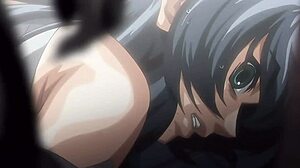 What happens in taimanin asagi vol 02 arena of violation 4k anal?