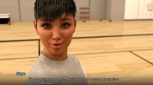 Meeting the New Assistant Coach with Big Tits and Ass!!