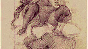 Vintage erotic drawings stir deep feelings in me