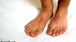 Man With Huge Feet In High Definition Fetish Video