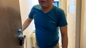 Japanese babe in intense home action with deep kissing and hardcore cowgirl cumshot