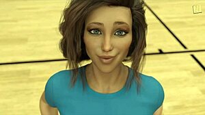 Meeting the New Assistant Coach with Big Tits and Ass!!