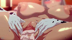 牛娘神鶴騎乘位動漫cos內射