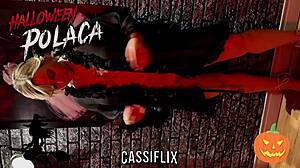 naughty witch casts spell for hard cock in ass to orgasm