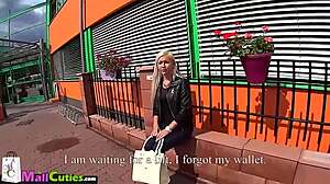 Hell Yeah! Cute Czech Brunette with Small Tits Bangs Outdoors!