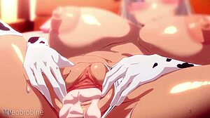 牛娘神鶴騎乘位動漫cos內射