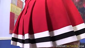 Summer Carter, can you handle getting pounded by three huge black cocks?