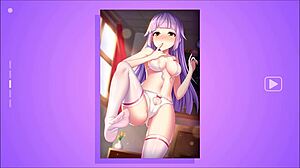 Hentai Girl Undresses Slowly for You!