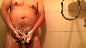 Matt says, 'Watch me wash myself in the shower'