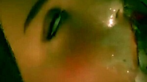 That big cock creampied her mouth and pussy twice!