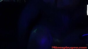 Nilou Achtland in Halloween ass and pussy toy show, so sexy! 🎃