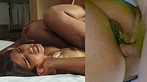 dayanara's tight asshole gets pounded wide open again