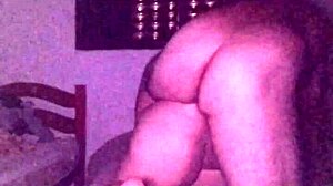 In the dark, he fucks me hard on the bed.