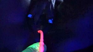 Nilou Achtland in Halloween ass and pussy toy show, so sexy! 🎃