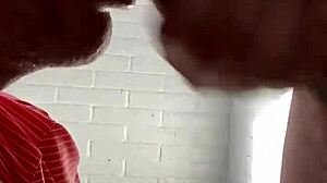 friday toilet session with intense gagging and deepthroat action