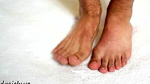 Man With Huge Feet In High Definition Fetish Video
