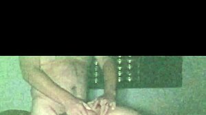 In the dark, he fucks me hard on the bed.