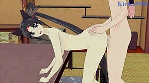 Ushiwakamaru and Scathach team up with Astolfo for intense sex in Fate Grand Order hentai