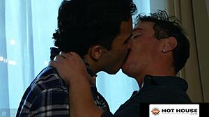 Super Hot Hunk Feels Intense Pleasure As Cute Jock Fucks Him Hard.