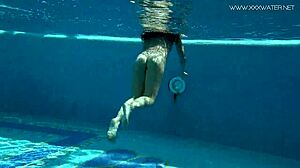 Yo, check Jessica Lincoln, tatted Russian teen at the pool