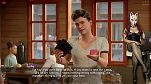 Does Ms. Denver wear stockings?