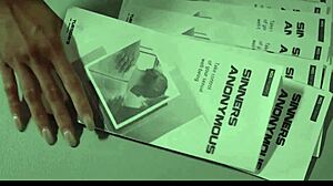 Asian and Redhead Lesbians Tribbing with Anal Creampie Action