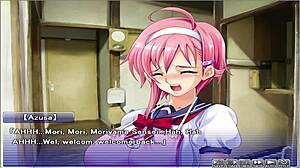 Intense peeping on hentai sex in apartment