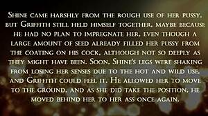 不安分的毛茸茸在野夜中交配