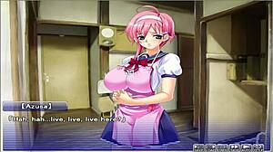 Intense peeping on hentai sex in apartment