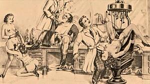 Vintage Erotic Drawings Bring Retro Anime Heat to Life