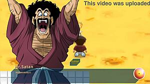 Yo, Mr. Satan, see Miss Piiza Pizza get gangbanged at Cell Games?