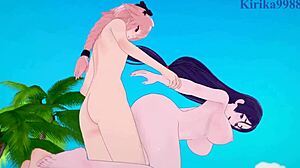 Morgan Le Fay, Minamoto, and Astolfo in wild Fate Grand Order hentai. Intense action awaits!