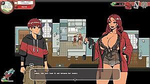 Spooky milk life taboo hentai game episode 24 with indian yoga teacher bukkake