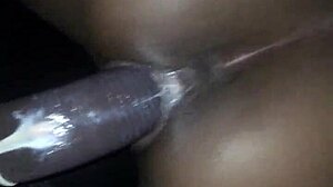 Sneak fucking petite amateur with monster cock in shaved pussy.