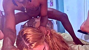 Borrow My Pussy For Husband's Cum! Delicious Menage!