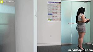 Exotic Thick Girl Feels Passion in Calendar Casting