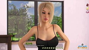 Belle caught masturbating with dildo in wild hottie scene