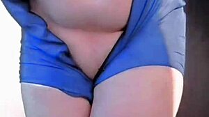 4K人妖娘娘腔穿着热辣裙子秀大屁股