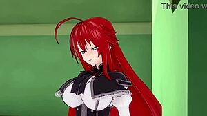 Rias and Akeno askin me somethin in HS DXD NTR madness 2