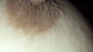 A beautiful blowjob for the woman with BIG NATURAL TITS.