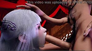 Xiao Yixian Plays with Small Dick in 3D Animation