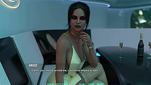 Busty Gym Girl in 3D Cartoon Teases with Huge Ass