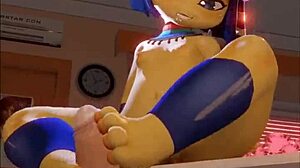 cure for me in this hentai cartoon with clothes ripped and striptease