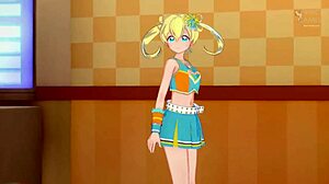 Emo Moegi Changes in the Dressing Room Excitedly!