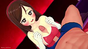 Mabel in swimsuit and stockings fucks in hentai